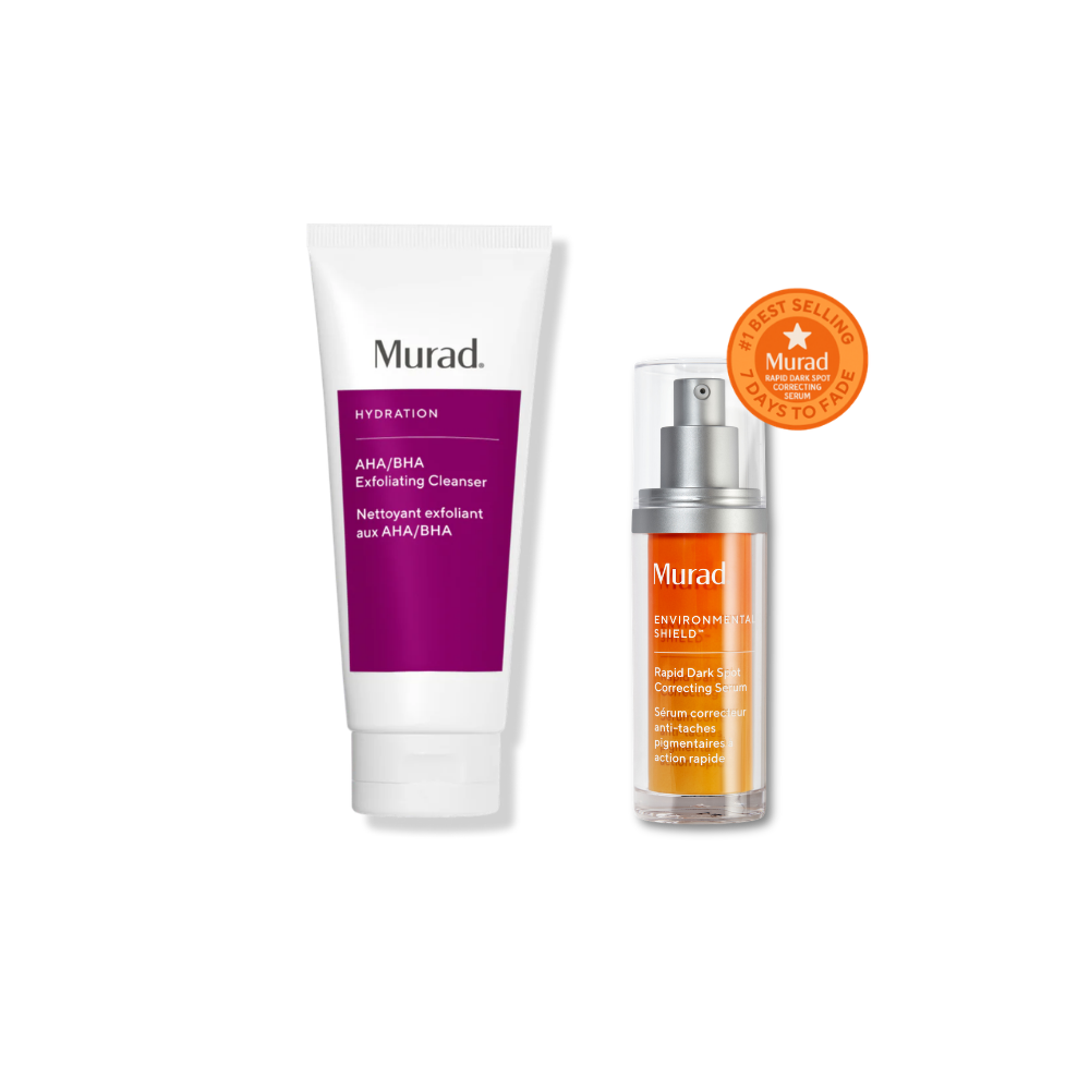 Discovery Bundle: Rapid Dark Spot Correcting Serum PLUS AHA/BHA Exfoliating Cleanser