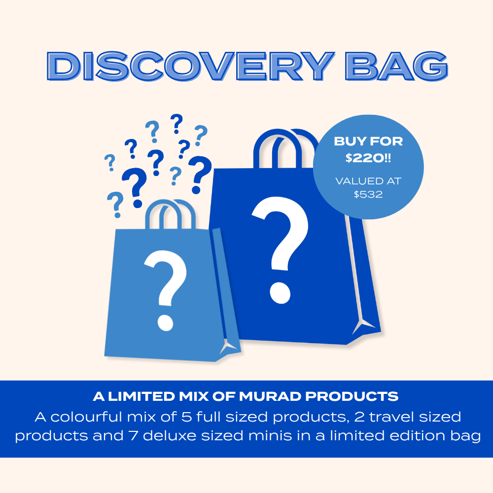 Discovery Bag. A Limited Mix of Murad Products