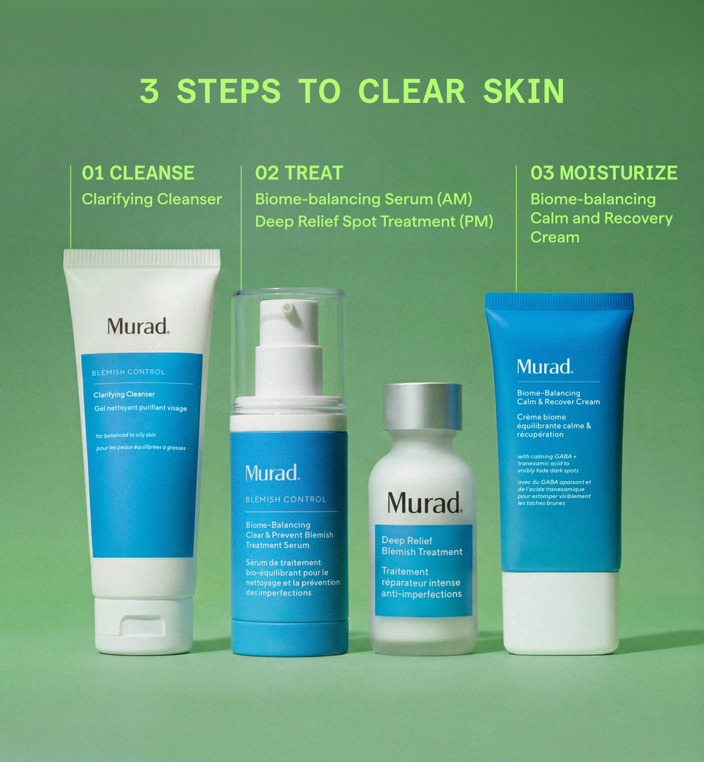 Murad Biome-Balancing Calm & Recover Cream moisturiser for hormonal breakouts and perimenopause skin routine