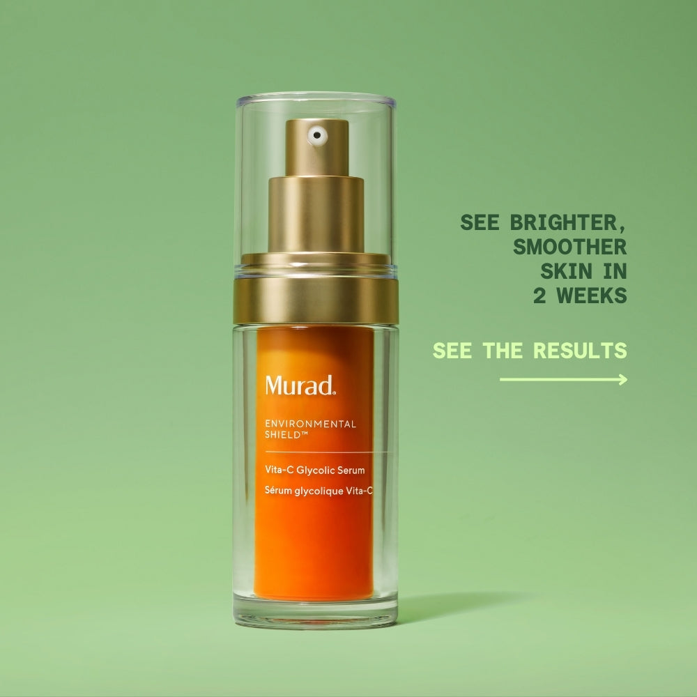 Murad glycolic brightening serum to improve uneven skin tone, dullness and dark spots