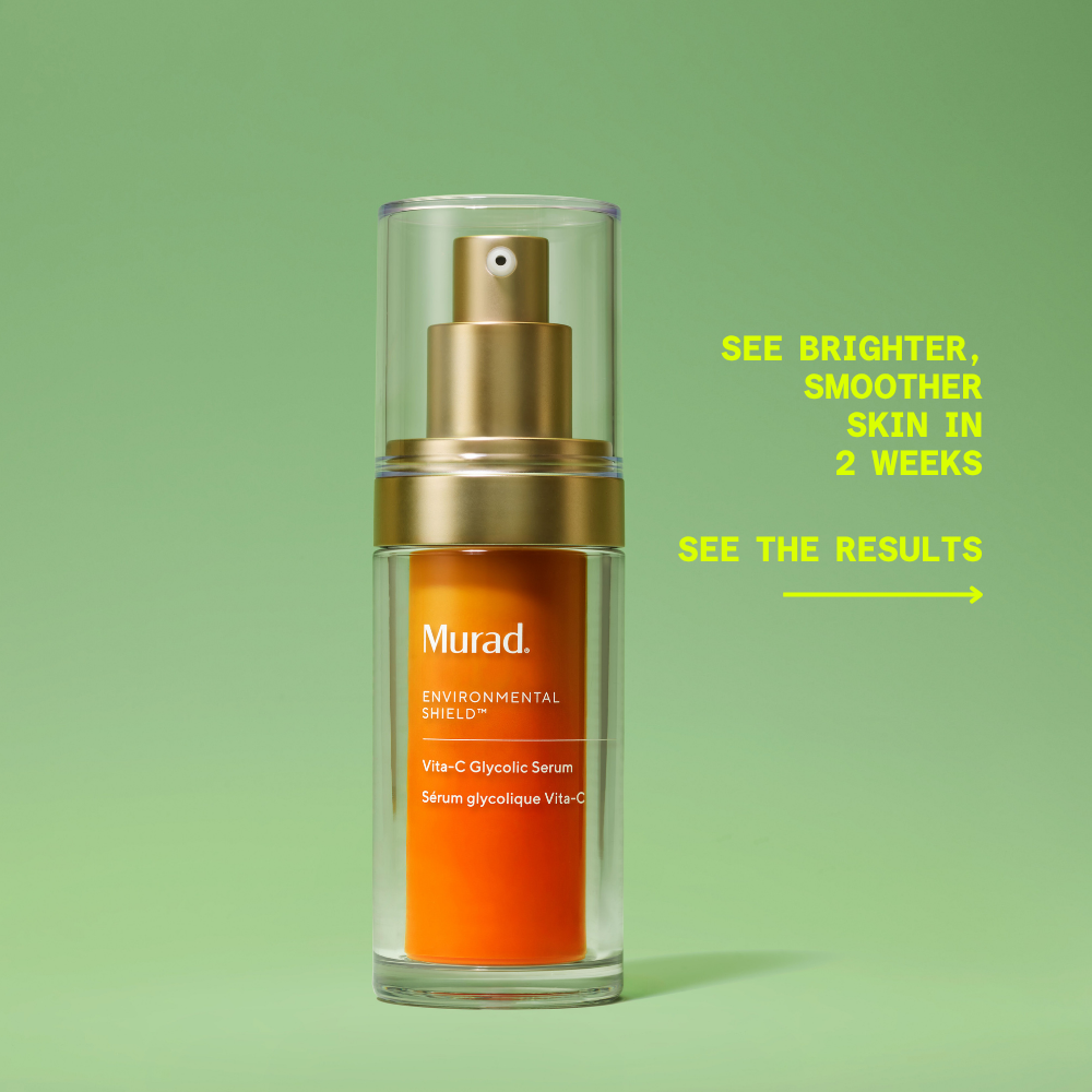 Murad glycolic brightening serum to improve uneven skin tone, dullness and dark spots